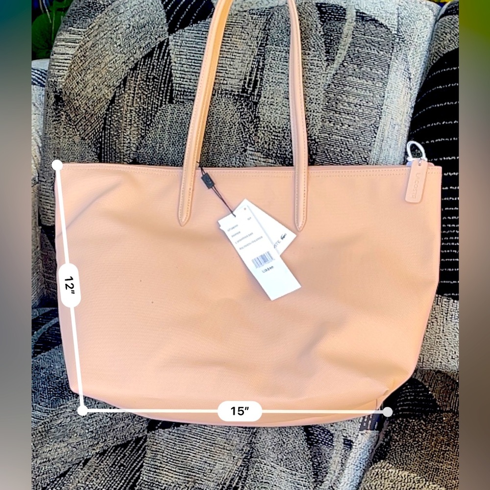 New Lacoste tote beautiful color